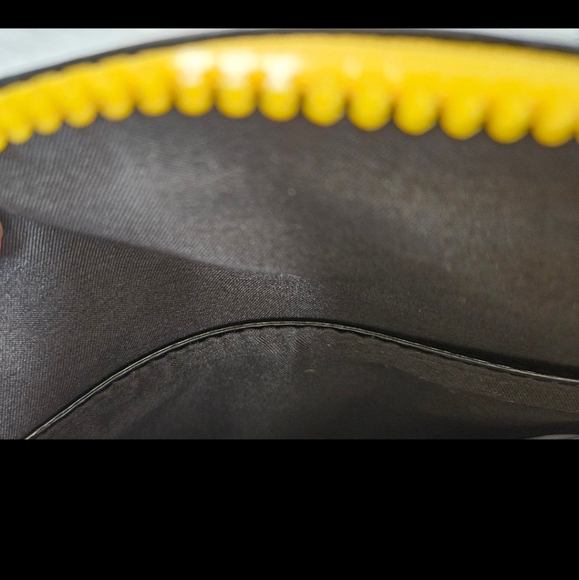 Smiley Face Black/Yellow Backpack - Picture 7 of 7